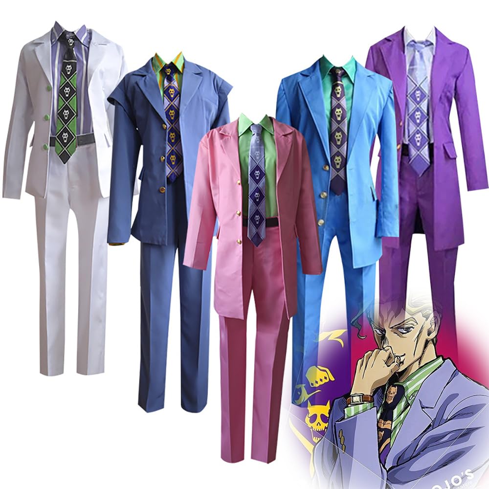 Amazon.co.jp: 吉良吉影 コスプレ衣装 ジョジョの奇妙な冒険 グッズ