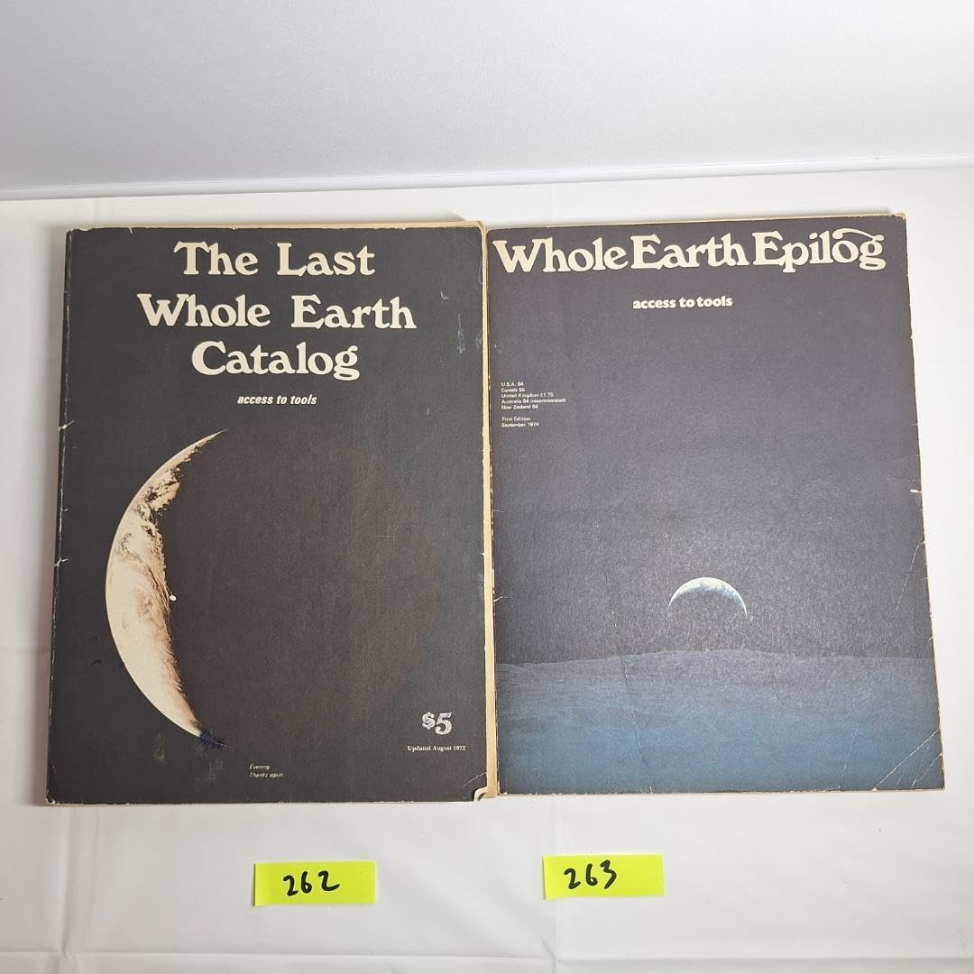 Amazon.co.jp: Set of 2 Last Hole Earth Catalog, The Last Whole