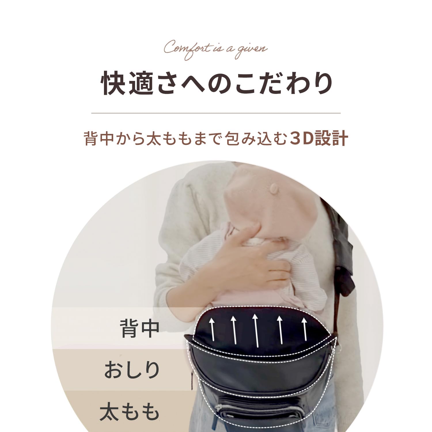 Amazon.co.jp: Mika Hugsling Bag Black 抱っこひも×ショルダーバッグ