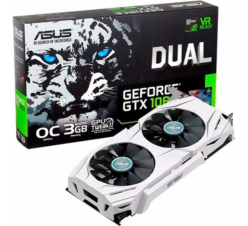 Amazon.com: ASUS GeForce GTX 1060 3GB Dual-Fan OC Edition Graphics