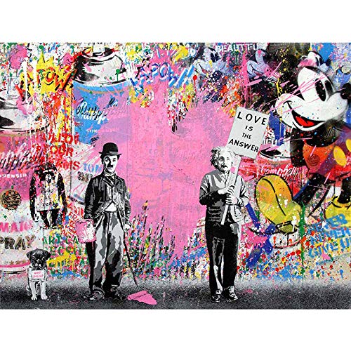 Amazon｜Faicai Art バンクシー グラフィティ ストリートアート ポップ