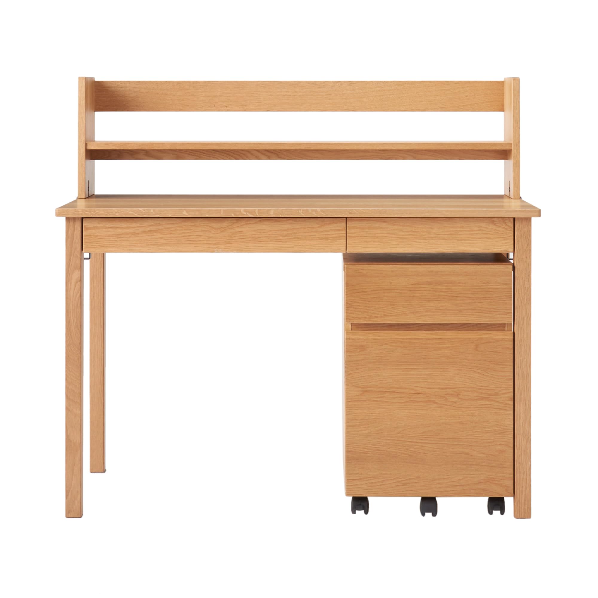 Amazon.co.jp: 無印良品 木製デスク・キャビネット・上置きセット