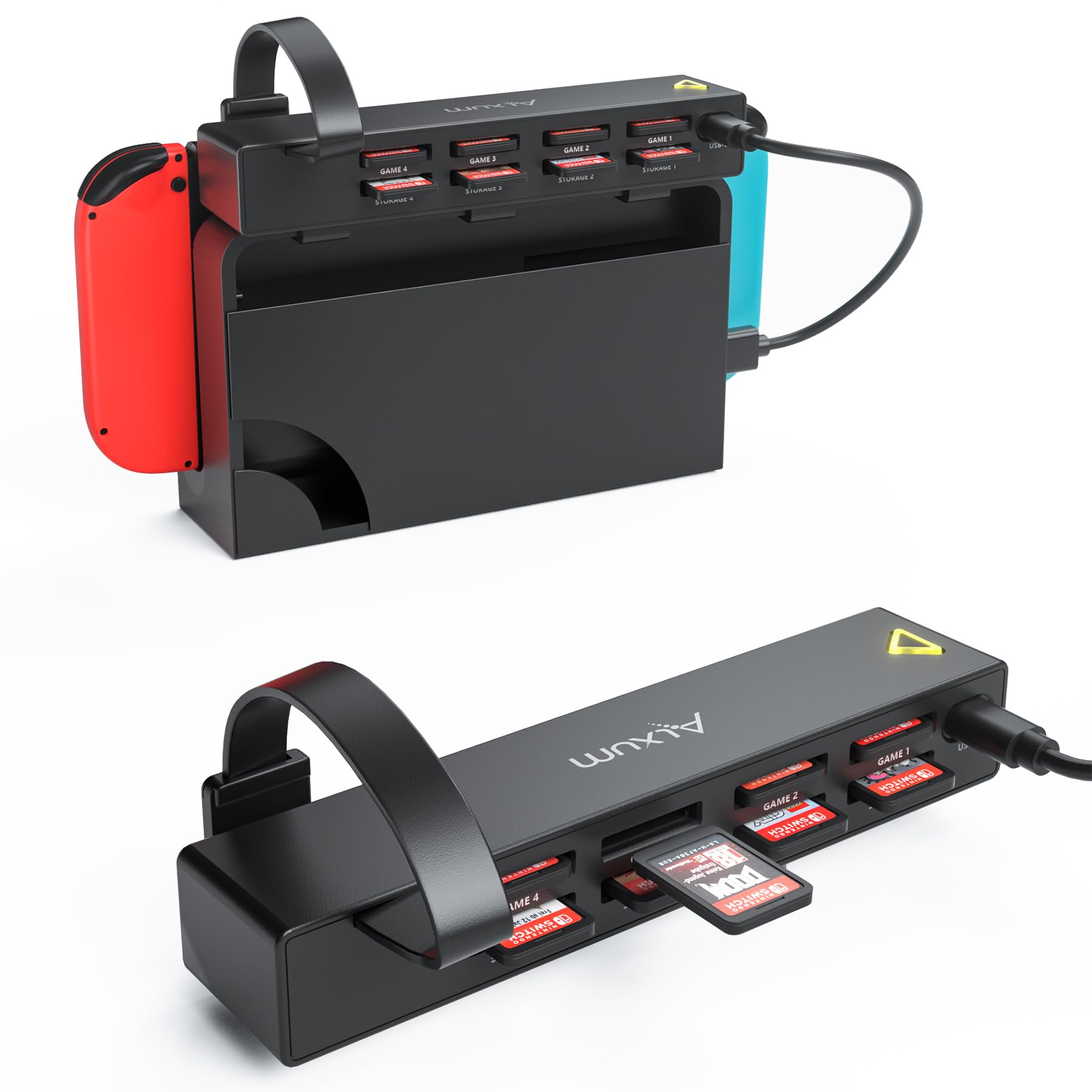 Amazon | Alxum 2024年新登场 Switchカードリーダー 切り替え器 8-in-1