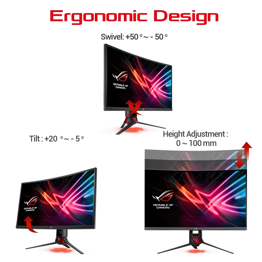 Amazon.co.jp: ASUS ゲーミングモニター ROG STRIX XG27VQ 27インチ