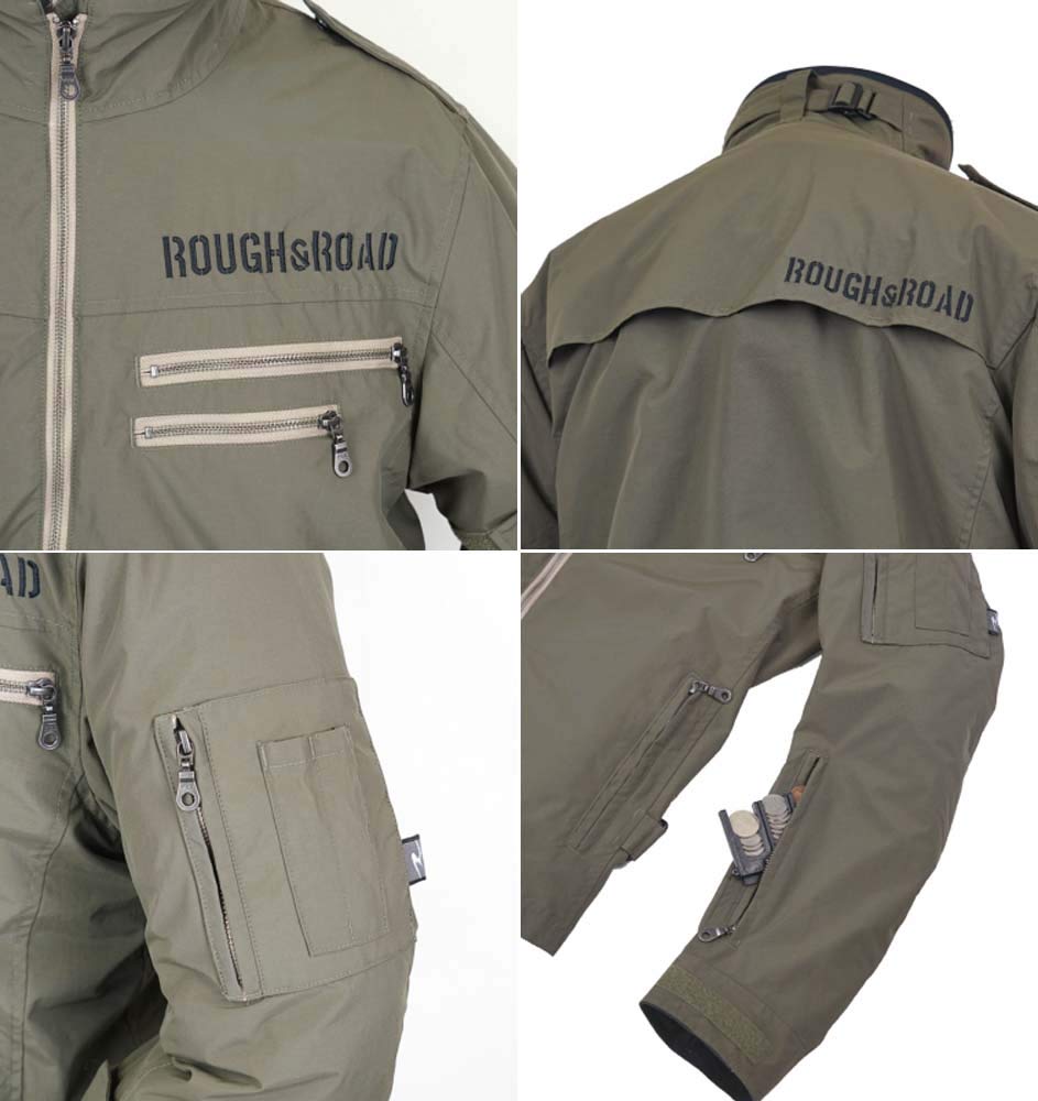 Amazon | [ラフアンドロード] フライトジャケット オリーブドラブ