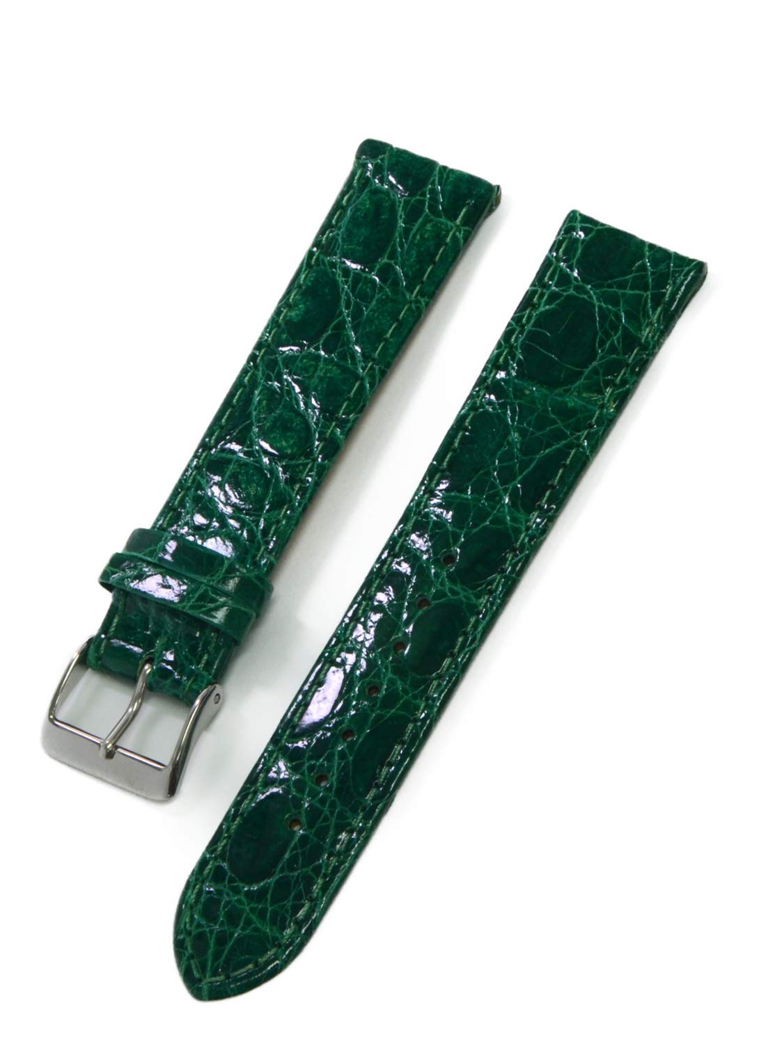 Amazon.co.jp: CASSIS[カシス] カイマン(ワニ革) 時計ベルト