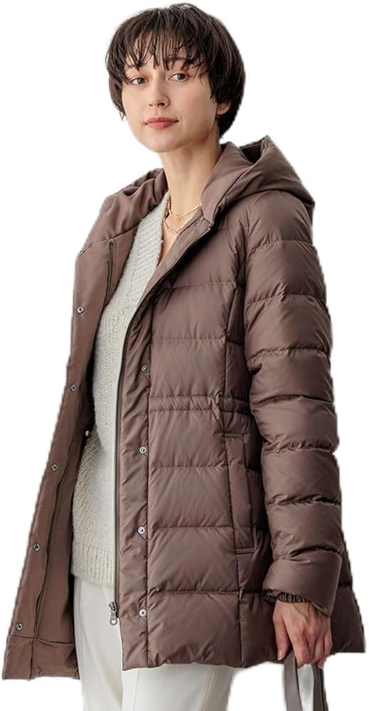 Amazon | [23区] VERY掲載/新色追加 シレータフタ ミドル丈 ダウン