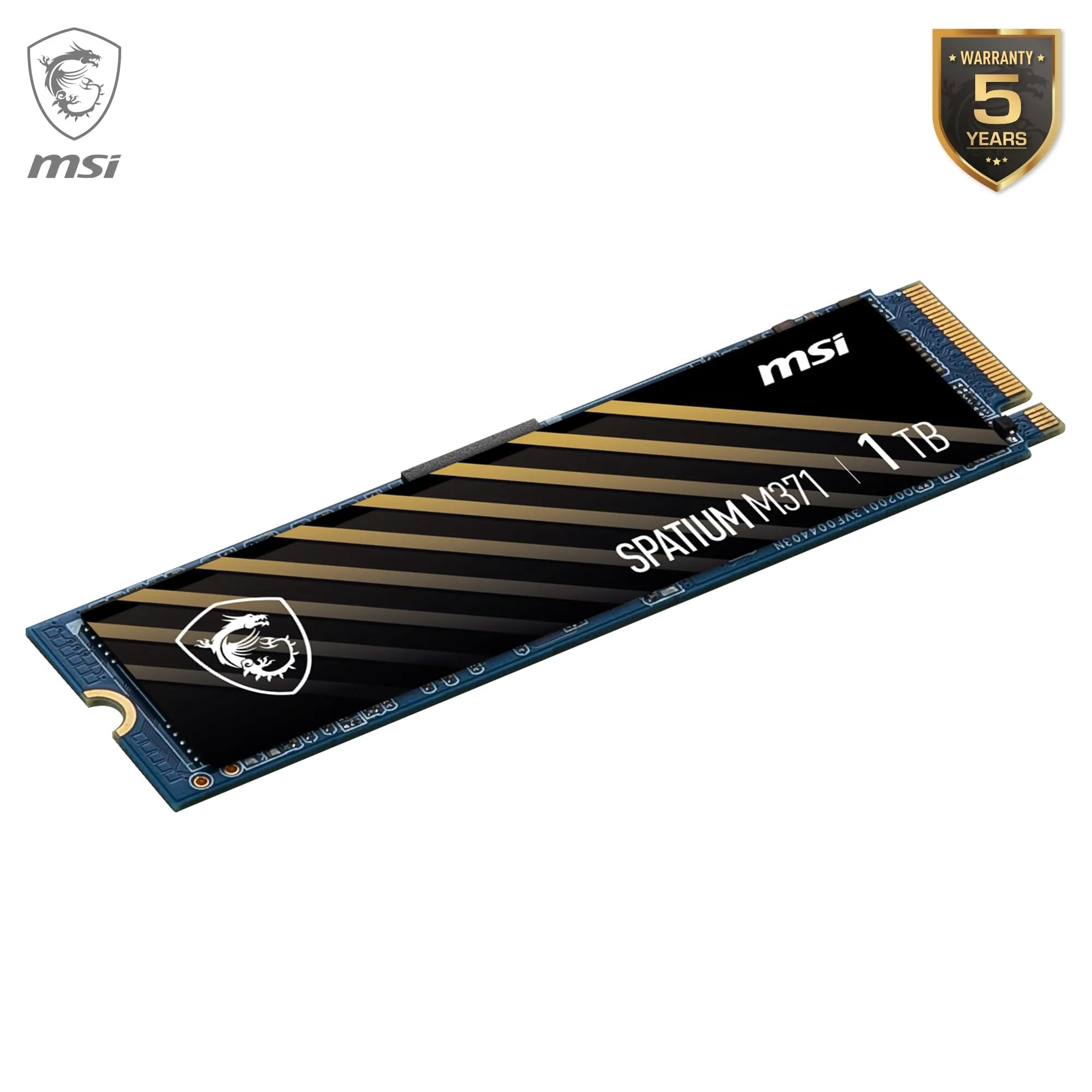 Amazon.com: MSI SPATIUM M371 NVMe M.2 1TB - PCIe 3x4 NVMe M.2