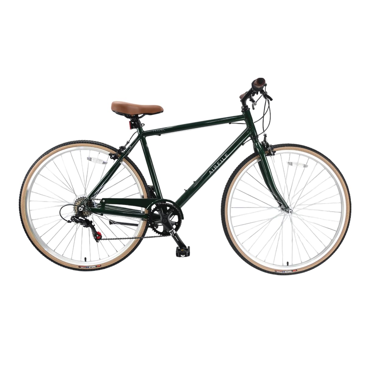 Amazon | 【クロスバイク】TRAVEL AIR FILE 自転車 軽量アルミフレーム