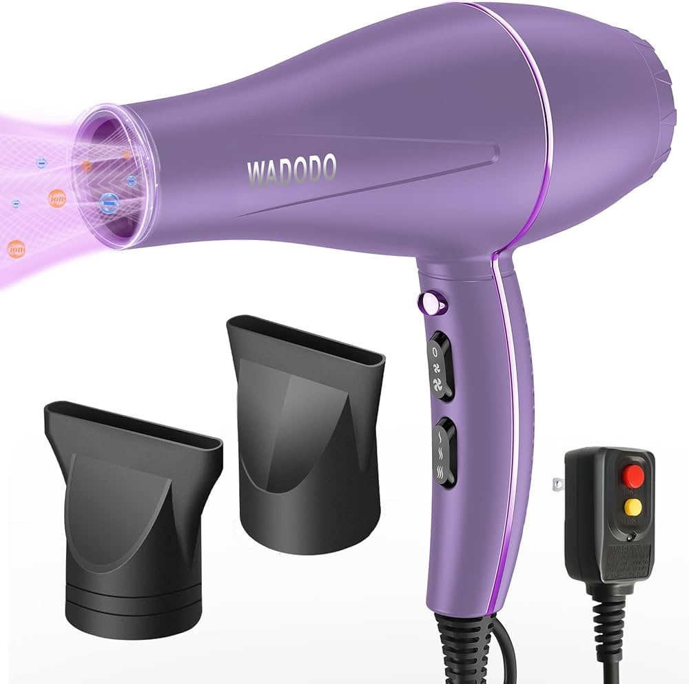 Amazon.com : WADODO Ionic Hair Dryer, 2200W Professional Blow