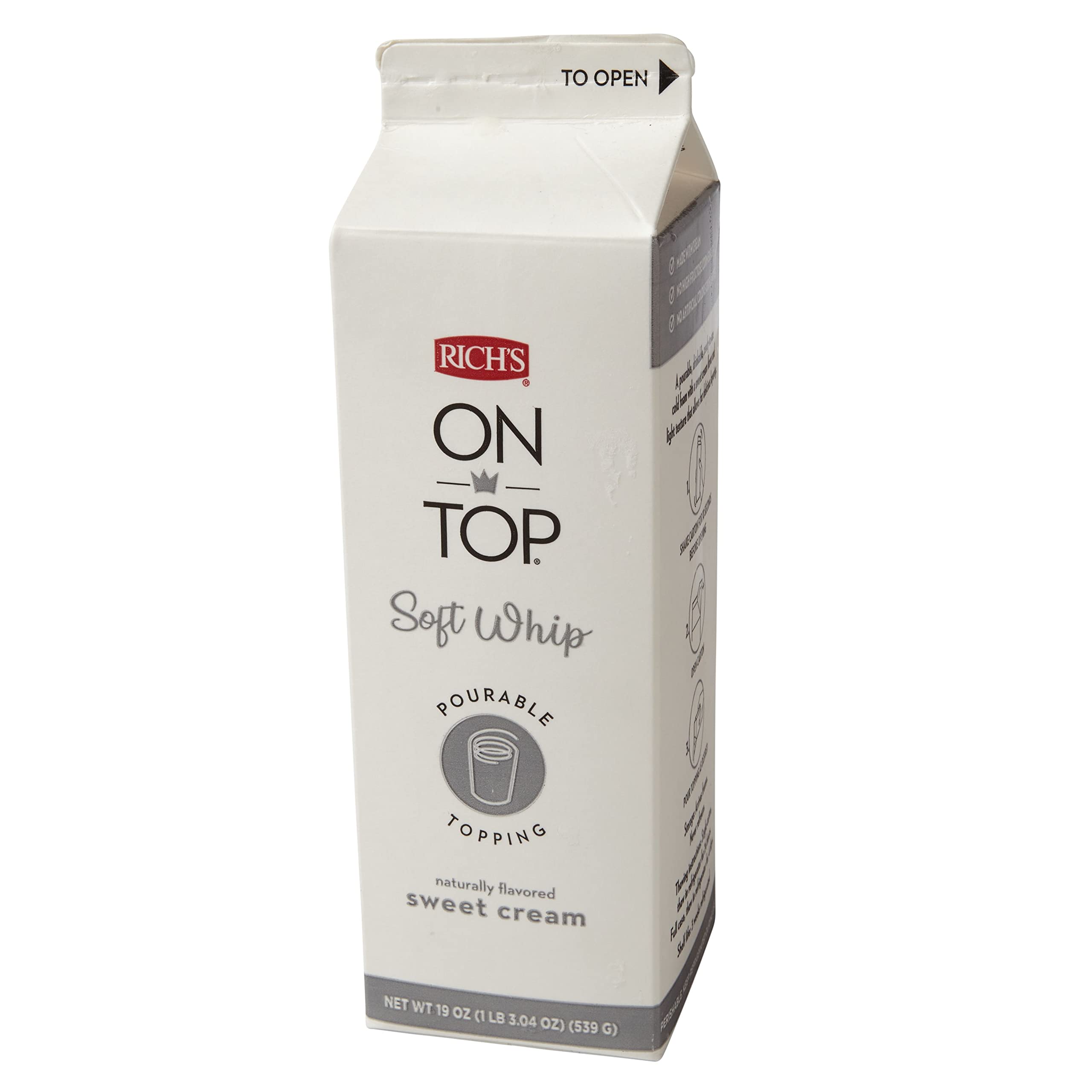 Amazon.com: Rich's On Top®, Soft Whip Topping, Naturally Flavored