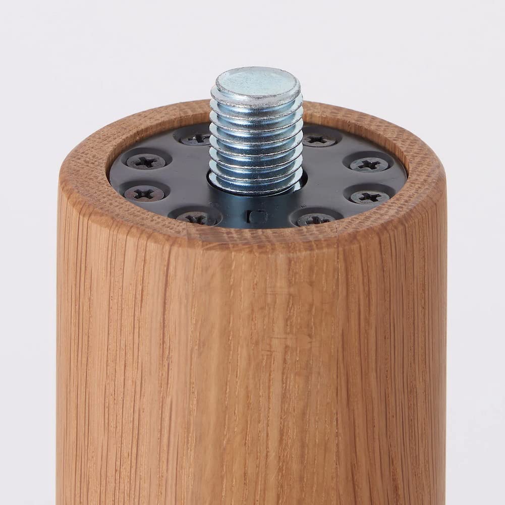 Amazon｜無印良品 木製テーブル脚 高さ35cm用 オーク材 82586152 4本組