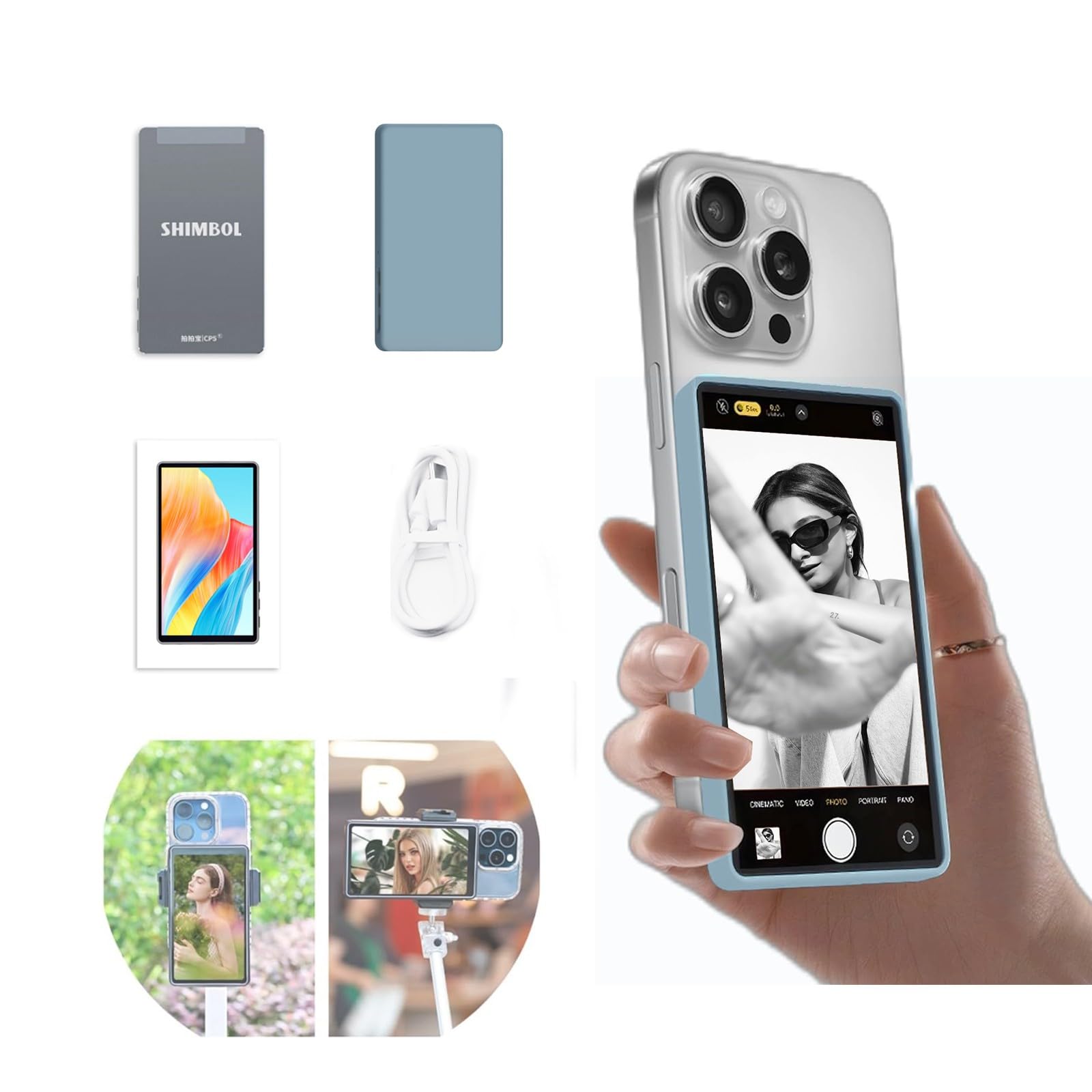 Amazon.co.jp: Shimbol CP5 Lite Vlog セルフィー モニター スクリーン