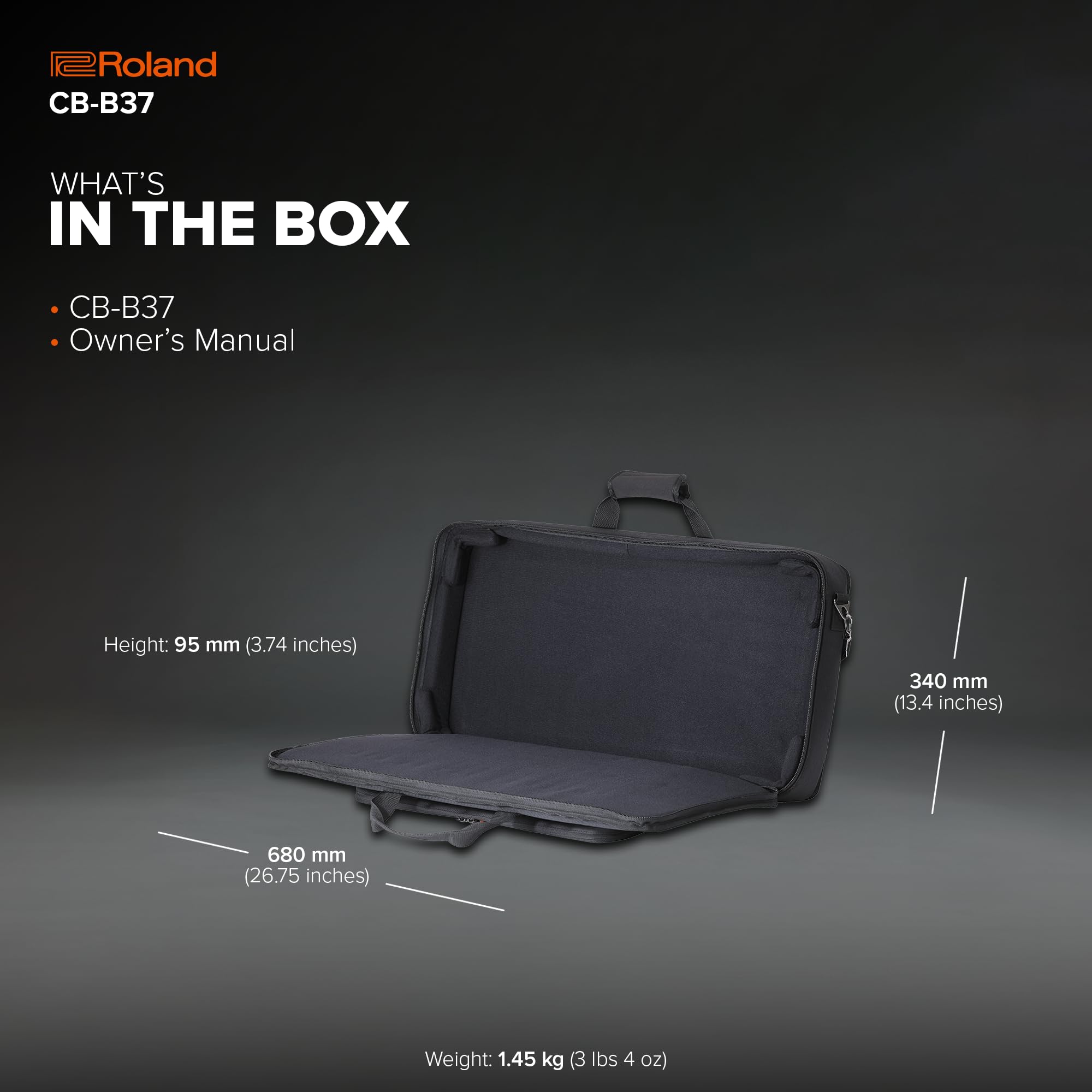 Amazon.com: Roland CB-B37 Keyboard Bag | Versatile Carrying Bag