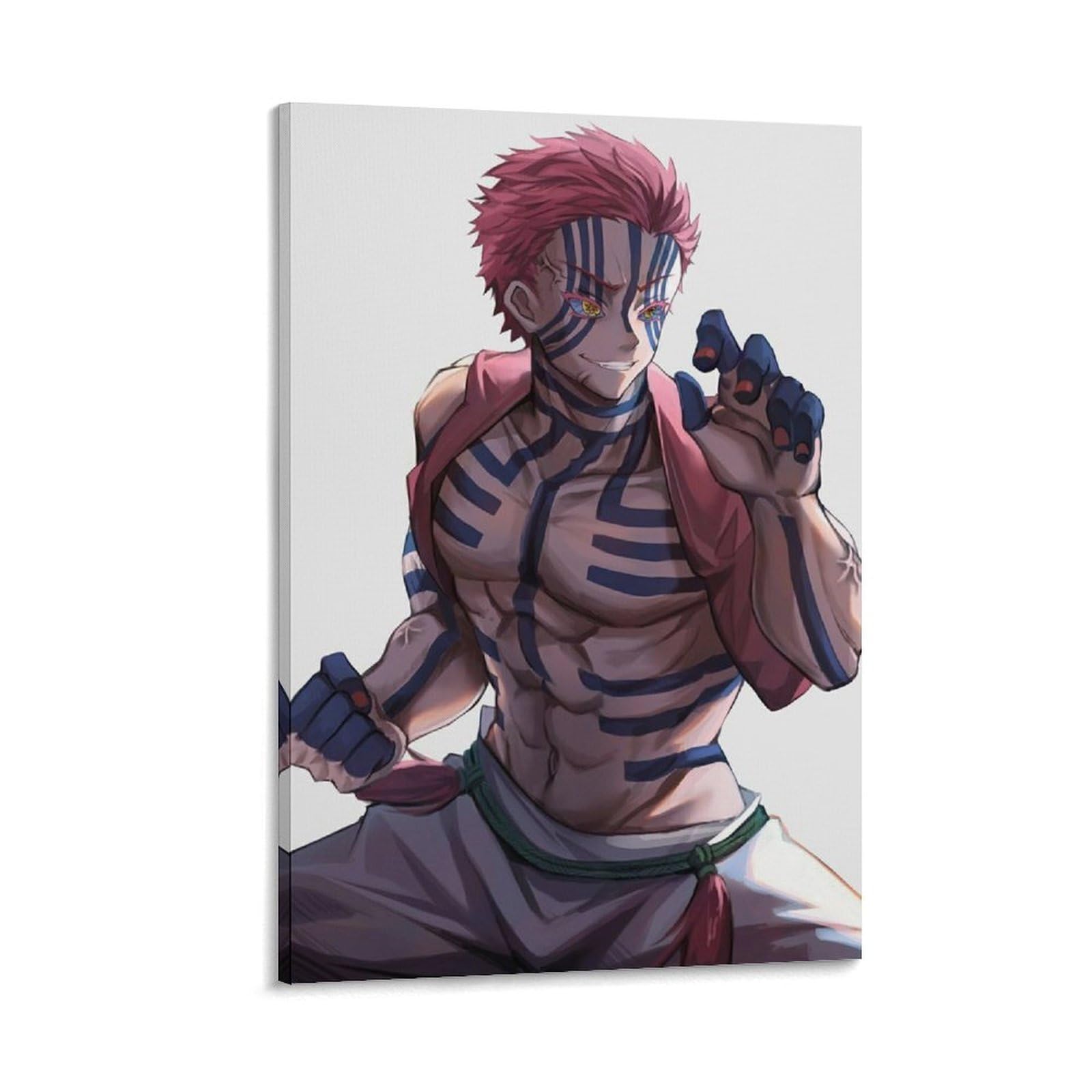 Amazon.co.jp: 40×60cm 鬼滅の刃 パネル 猗窩座 狛治 上弦の叁 アート