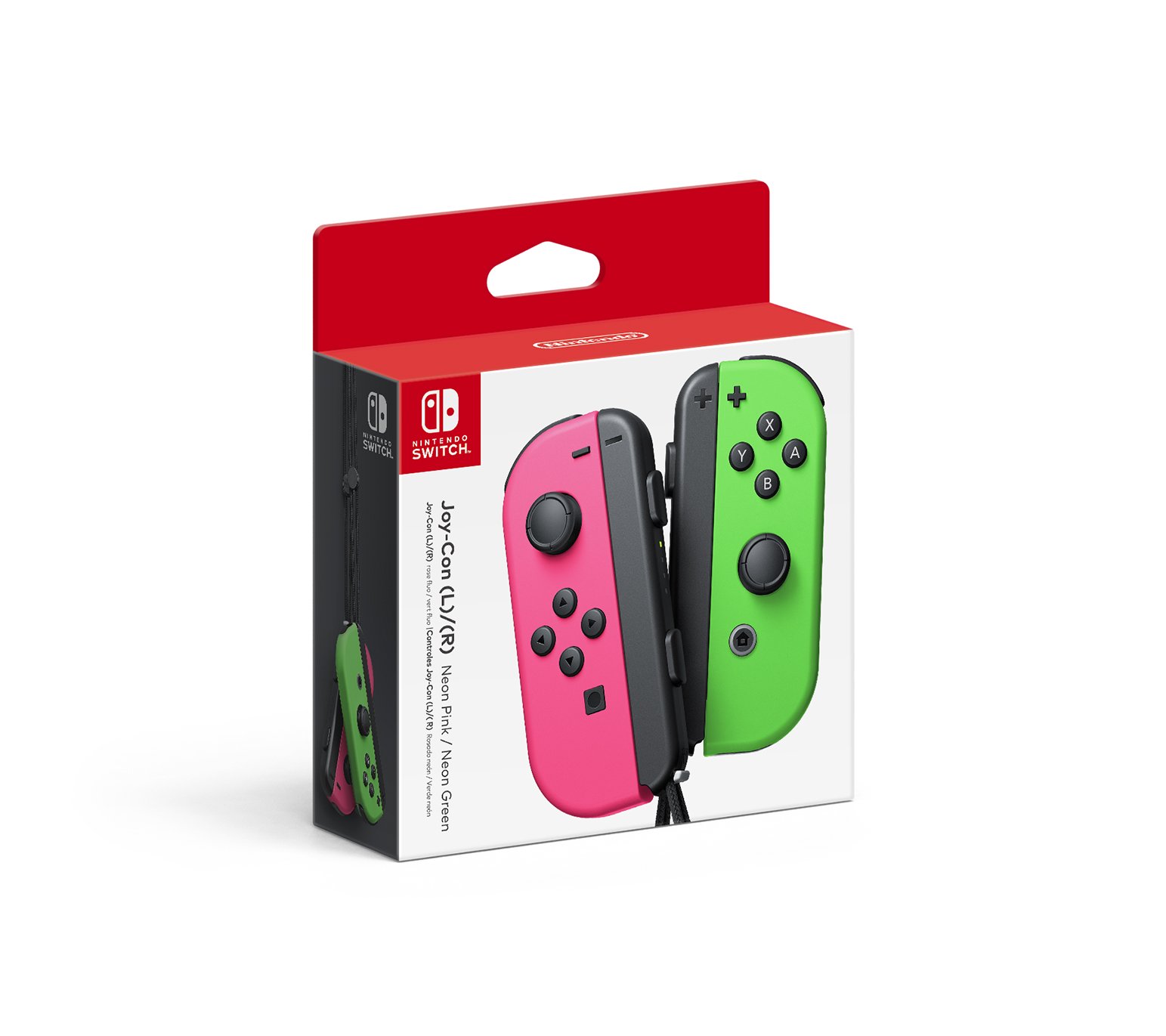 Amazon.co.jp: Nintendo Joy-Con (L/R) - Neon Pink / Neon Green : ゲーム