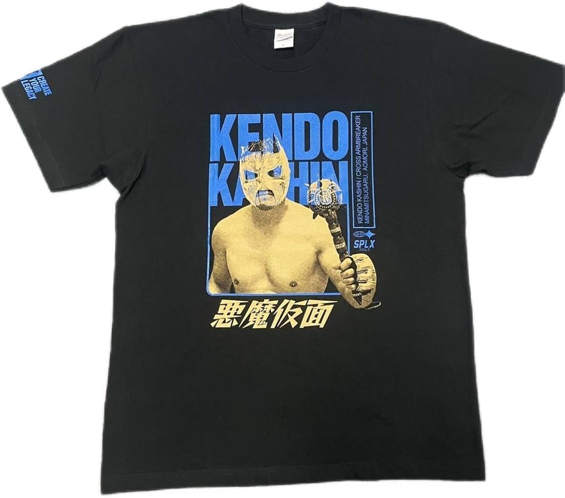 Amazon.co.jp: ケンドー カシン x SPLX 悪魔仮面 Tシャツ L KENDO