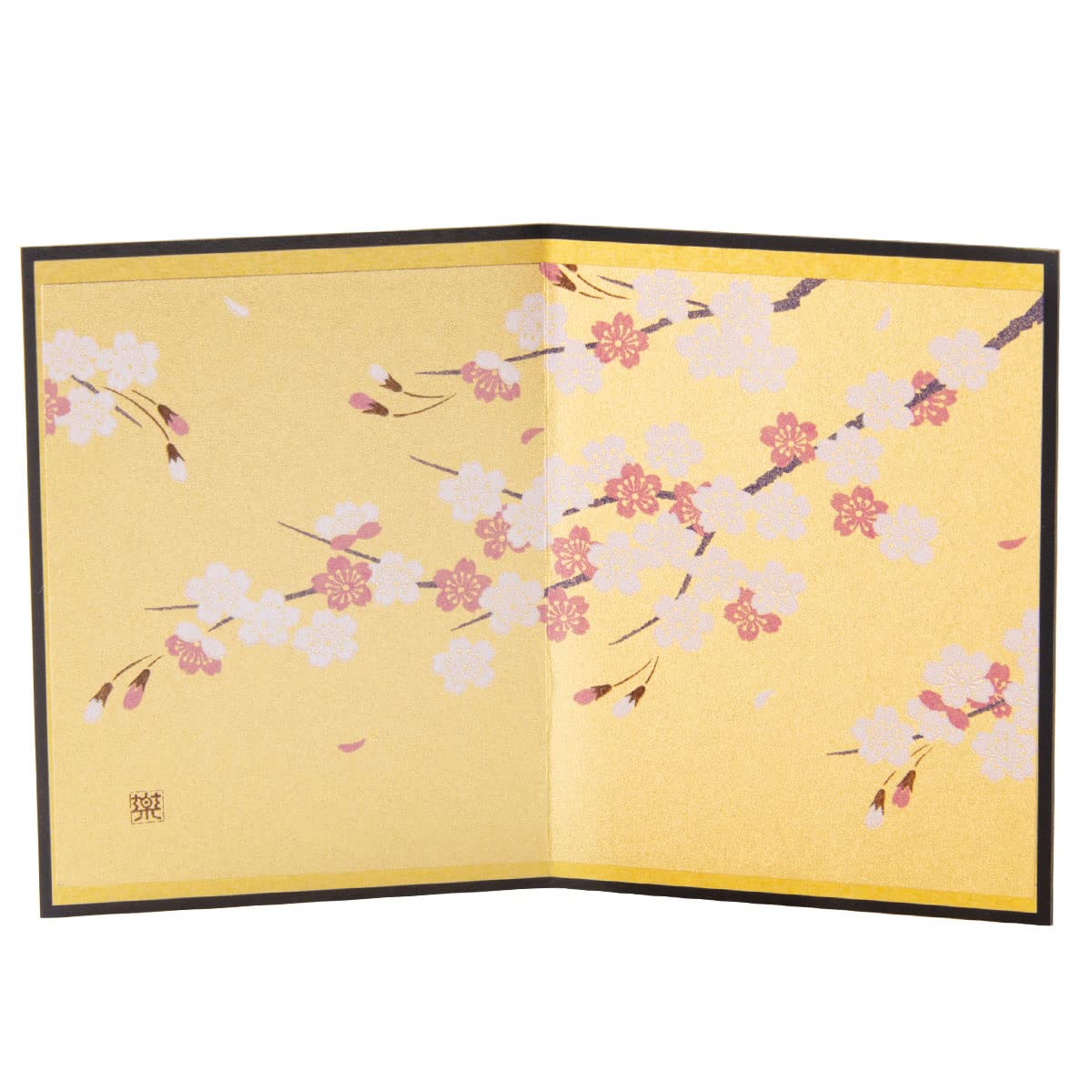 Amazon | 屏風 雛道具 ひな道具 小道具 お雛様 ひな祭り 金色 二曲桜