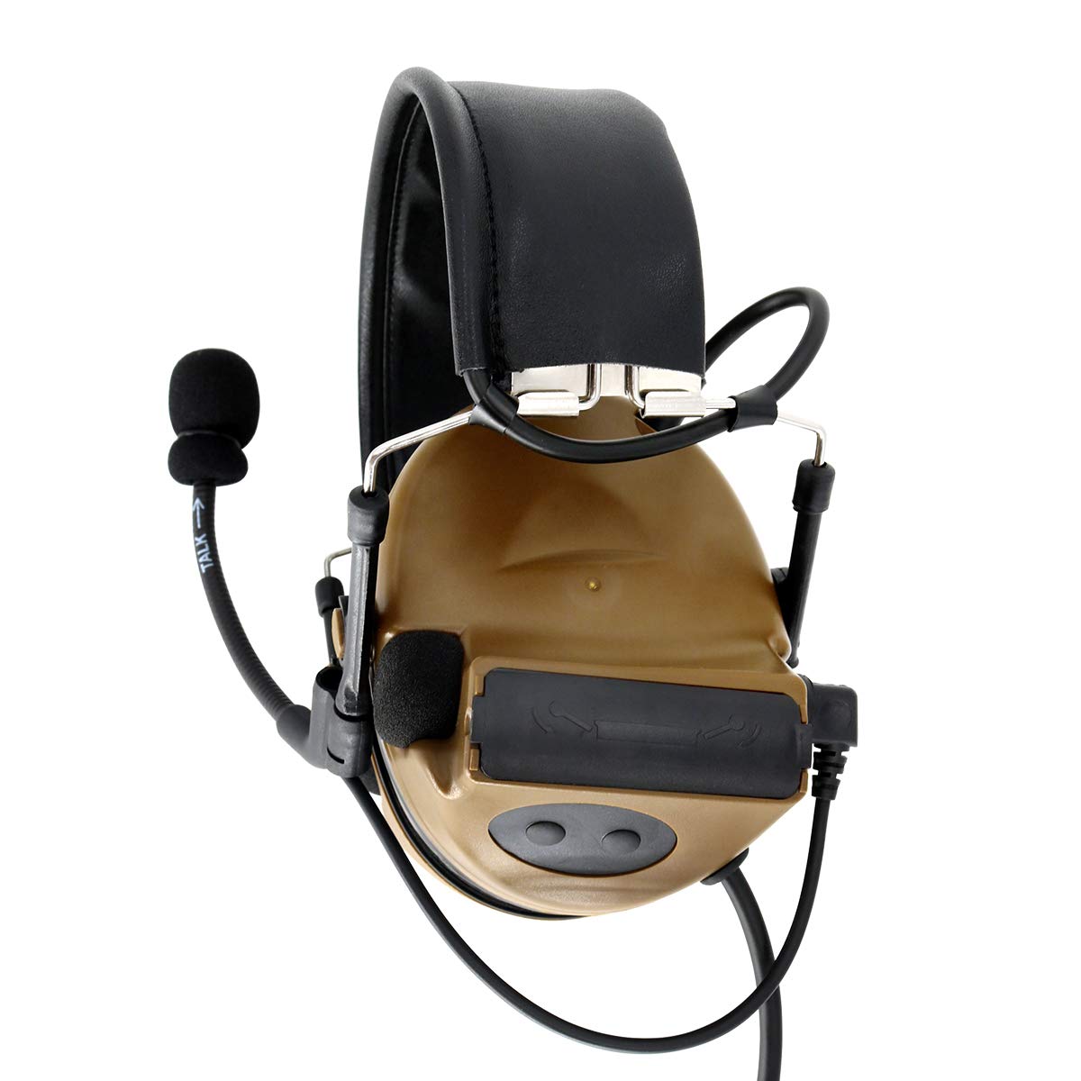 Amazon.co.jp: TAC-SKY C2 タクティカルヘッドセット、PTT附属