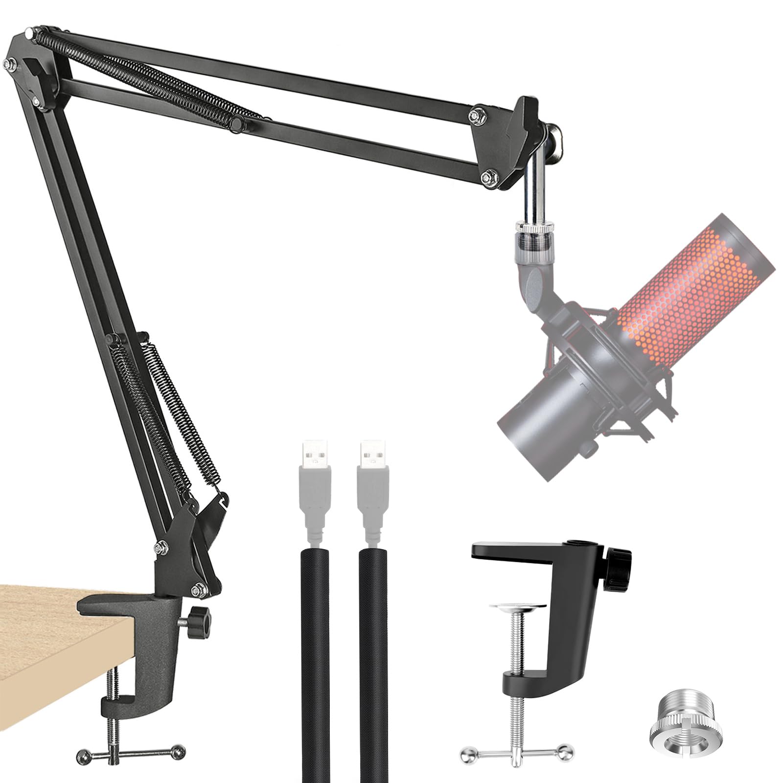 Amazon | HyperX QuadCast2用マイクアーム - HyperX QuadCast 2と