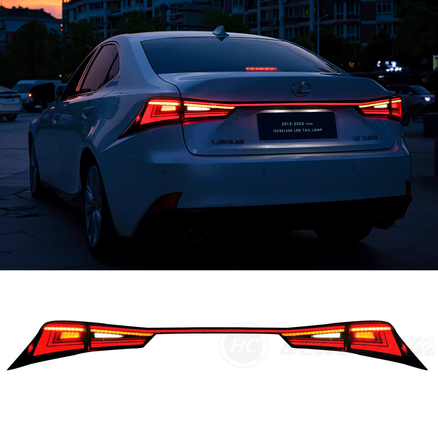 Amazon | HCMOTIONZ レクサス IS テールランプ テールライト ASE30