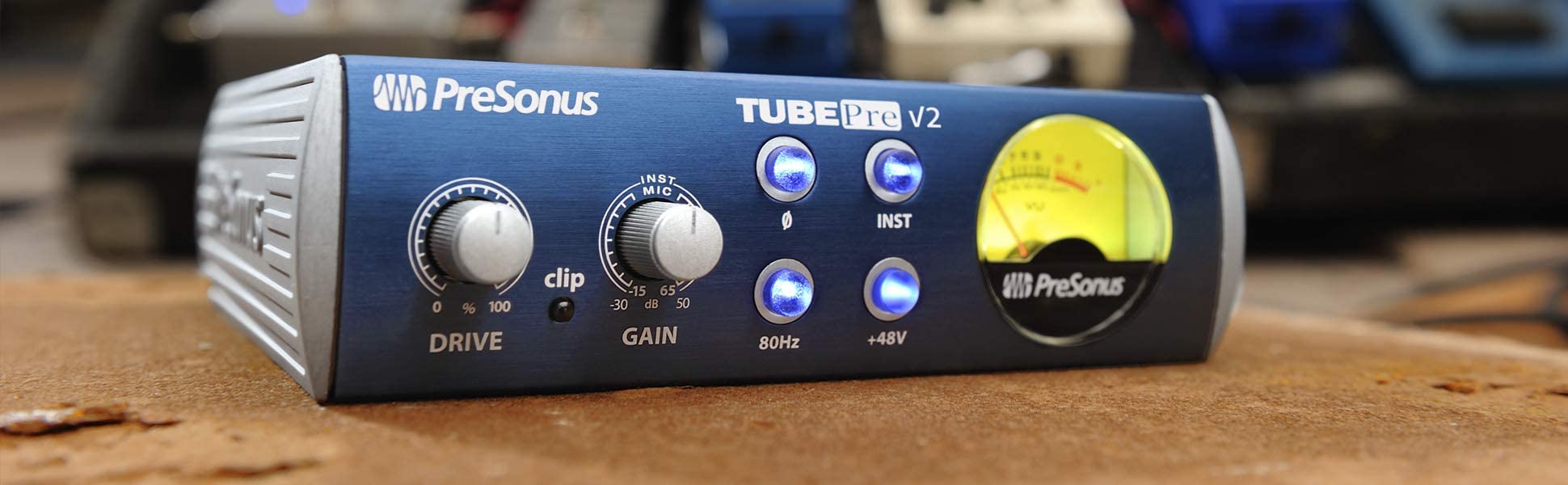 Amazon.com: Presonus TubePre v2 Tube Preamplifier DI Box