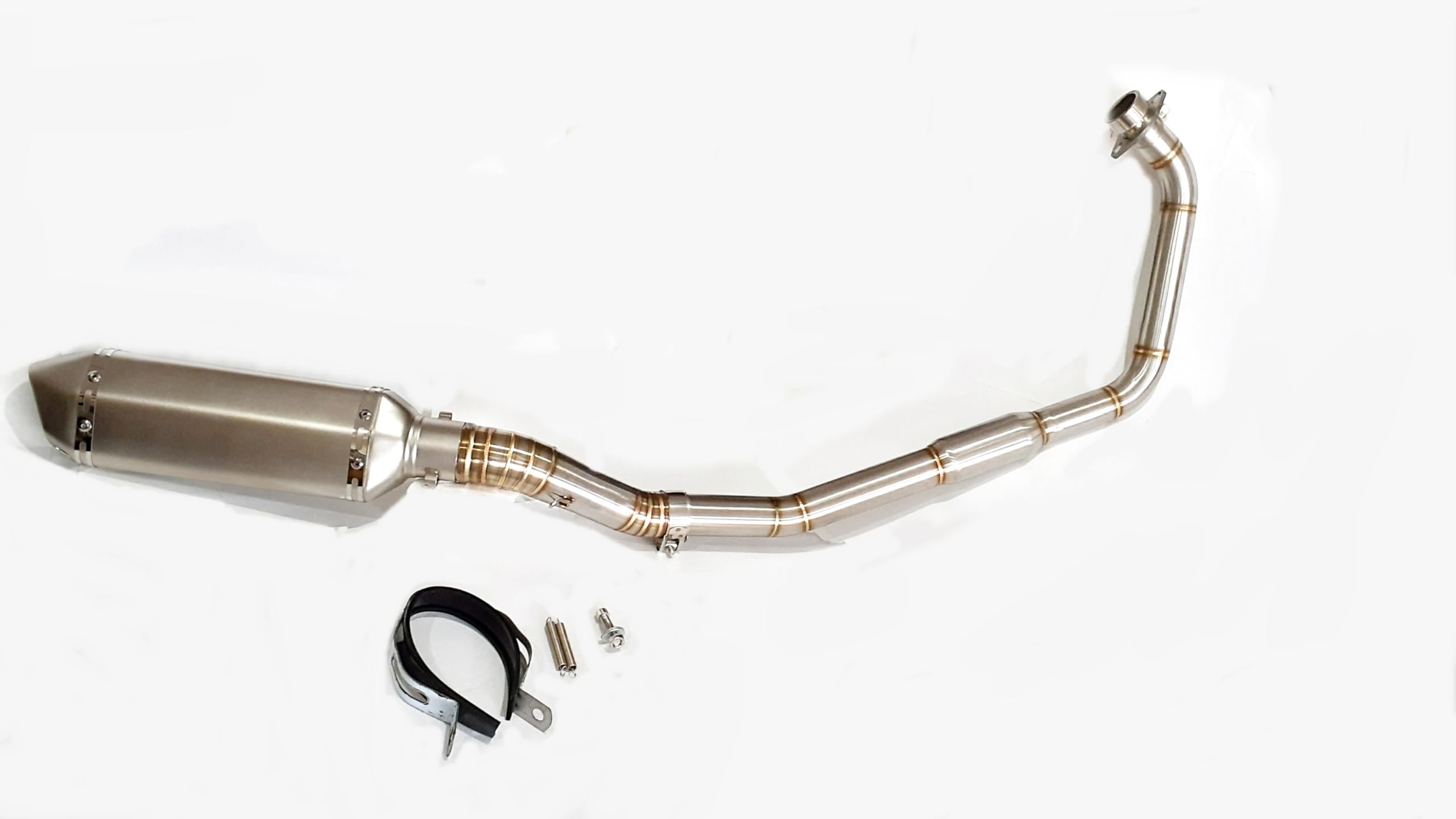 Amazon | CBR250R/フルエキゾーストマフラー/チタンフェイク