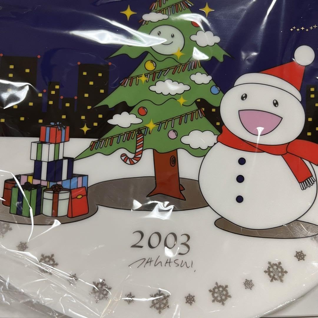Amazon.co.jp: 村上隆 クリスマス プレート 2003 銀座並木通り ※限定中