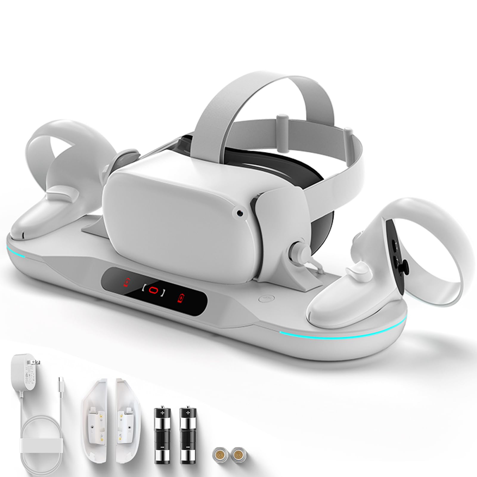 Amazon.com: Charging Dock for Meta Quest 2, Dxldfks Auto-Clamping