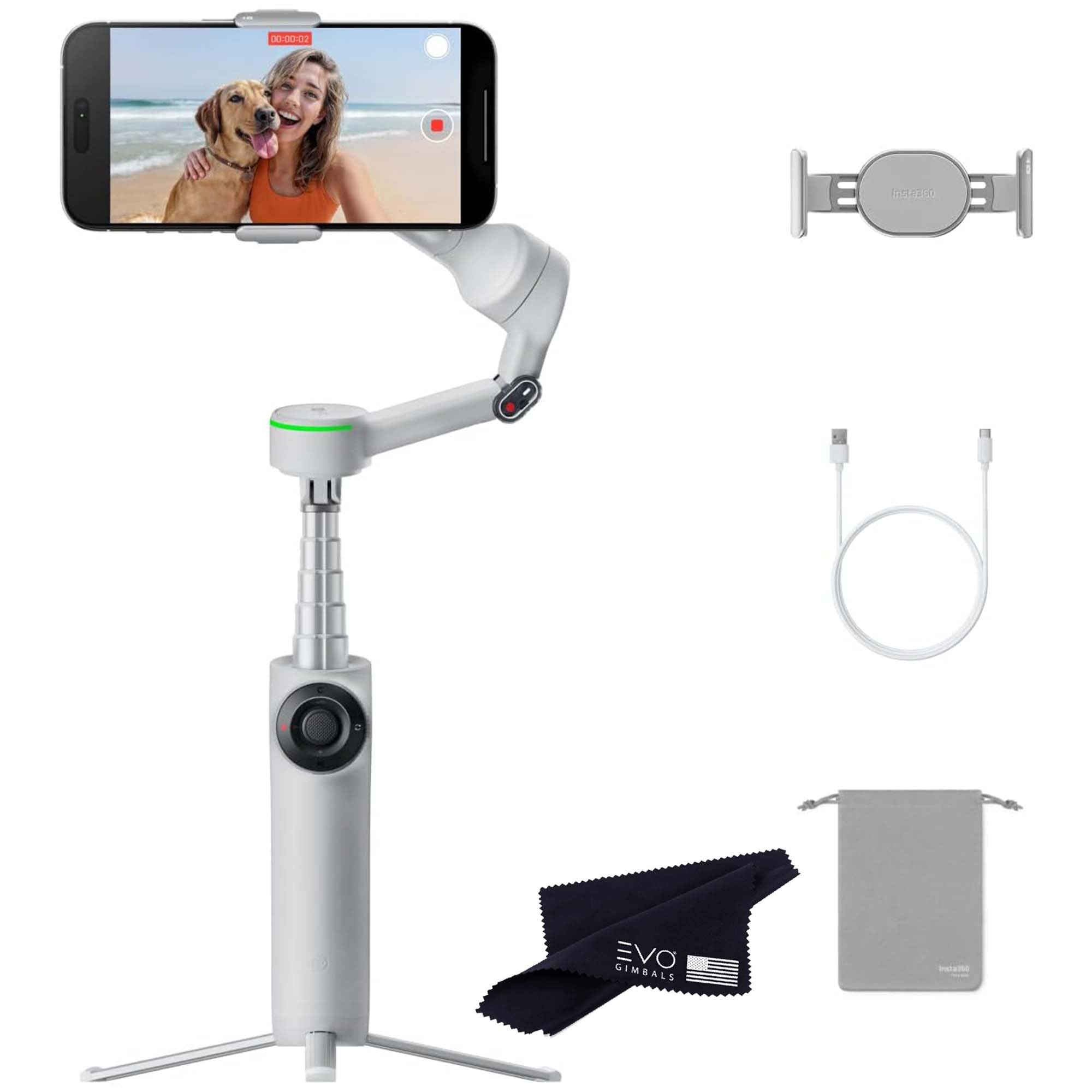 Amazon.com: Insta360 Flow 2 Pro Grey - AI-Powered Smartphone