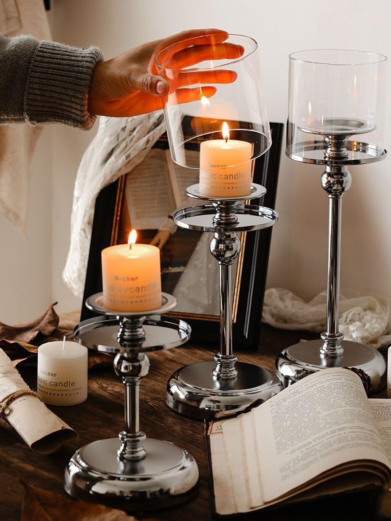 Amazon.co.jp: KIRORAN キャンドルスタンド アンティーク調 キャンドル