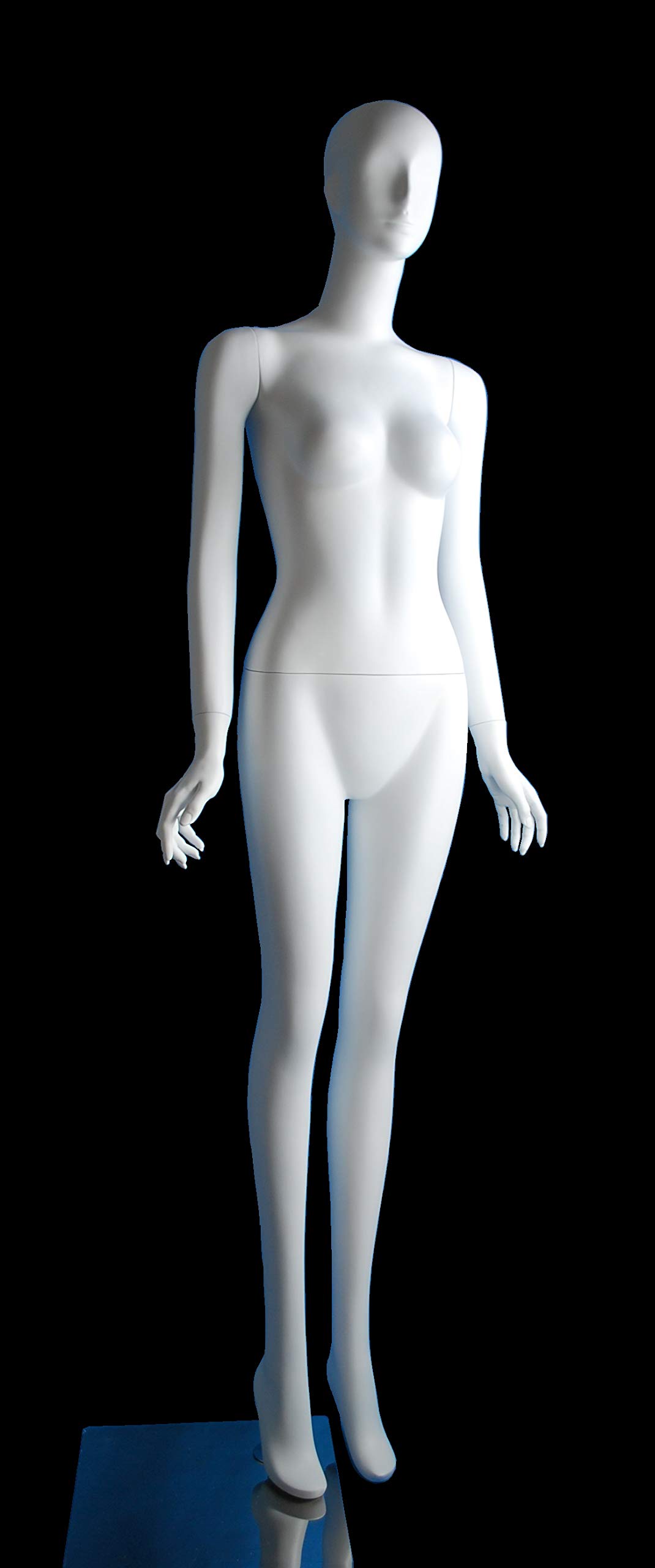 Amazon.co.jp: マネキン女性全身リアルボディ MD-X2WL（白光沢