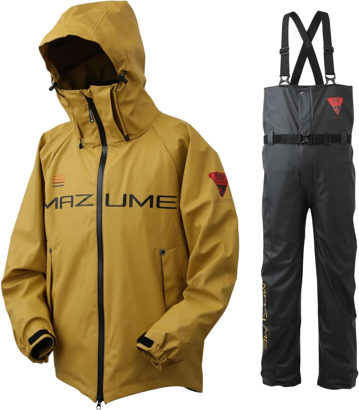 Amazon.co.jp: mazume ROUGH WATER レイン スーツ MZRS-884 クレヨン S