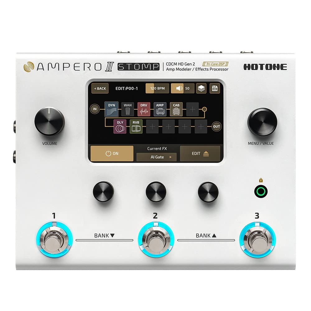Amazon.com: HOTONE Guitar Multi Effects Processor Multi Effects
