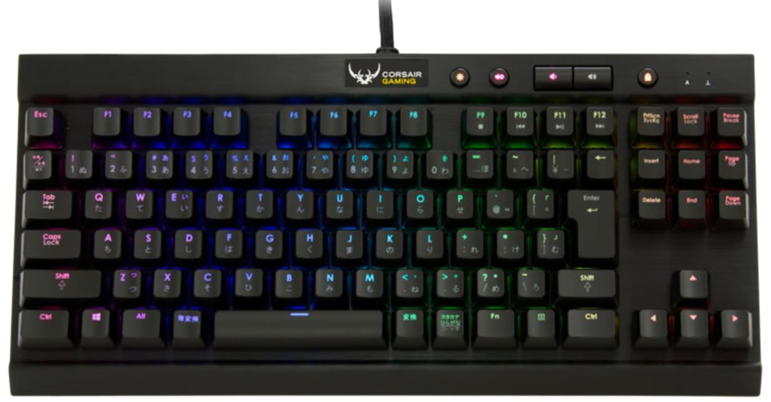 Amazon.co.jp: CORSAIR コルセア GAMING ゲーミングキーボード K65 RGB