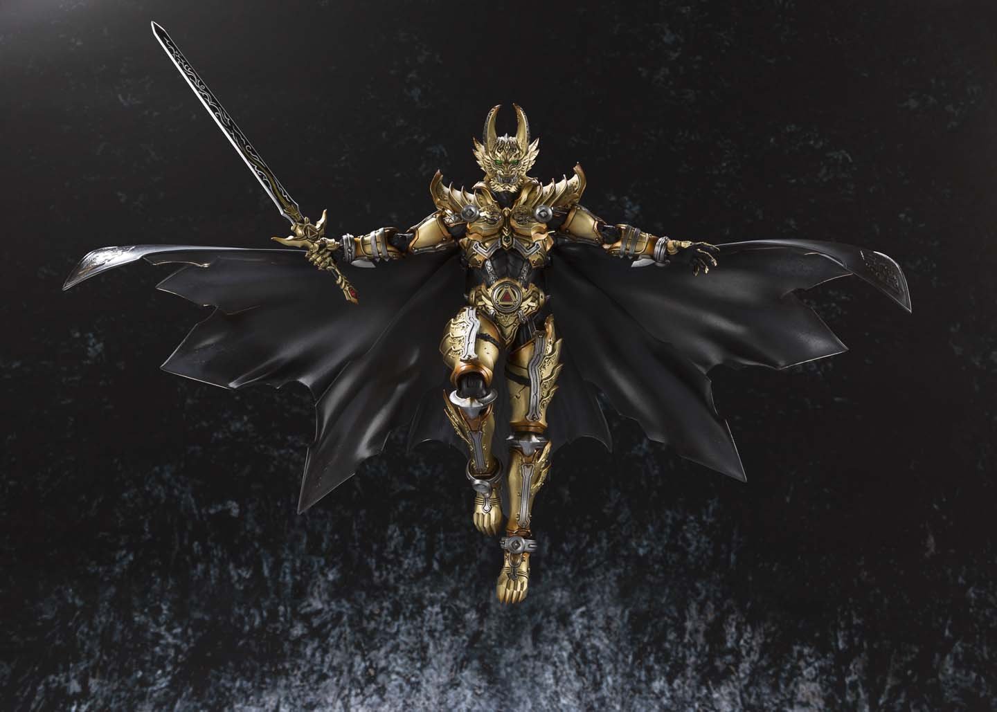 Amazon.co.jp: TAMASHII NATIONS 魔戒可動 黄金騎士 ガロ(冴島鋼牙) 約