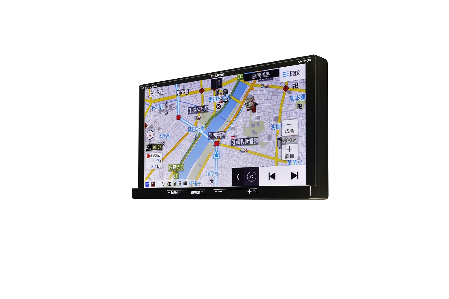 Amazon | デンソーテン イクリプス(ECLIPSE) カーナビ AVN-D8 ドライブ