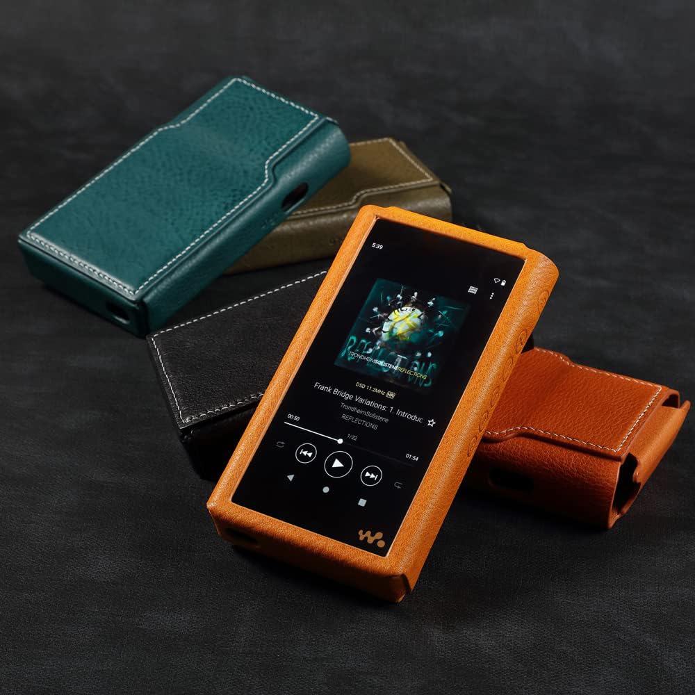 Amazon | に適用する Sony Walkman NW-WM1AM2 NW-WM1ZM2レザーケース