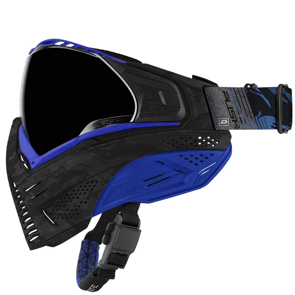 Amazon.co.jp: Push Unite ペイントボール ゴーグル マスク クアッド