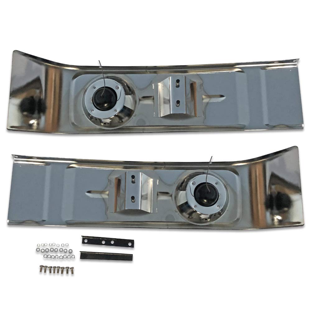 Amazon | バス バンパー レトロ オバQ メッキバンパー 4トン ワイド