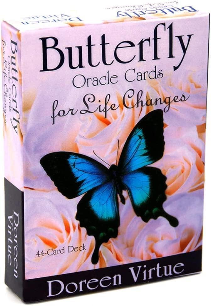 Amazon.co.jp: バタフライ オクラルカード タロット 蝶 神秘的 英語版