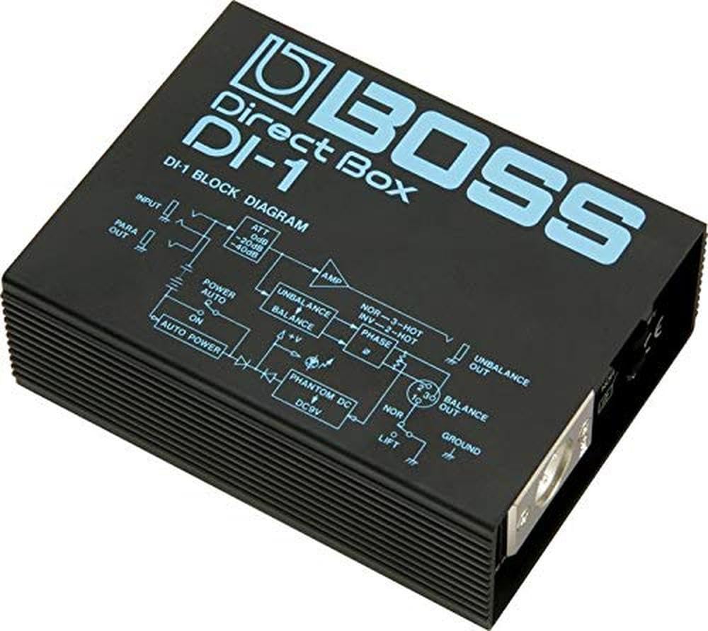 Amazon.com: BOSS DI-1 Direct Box (DI-1) : Musical Instruments