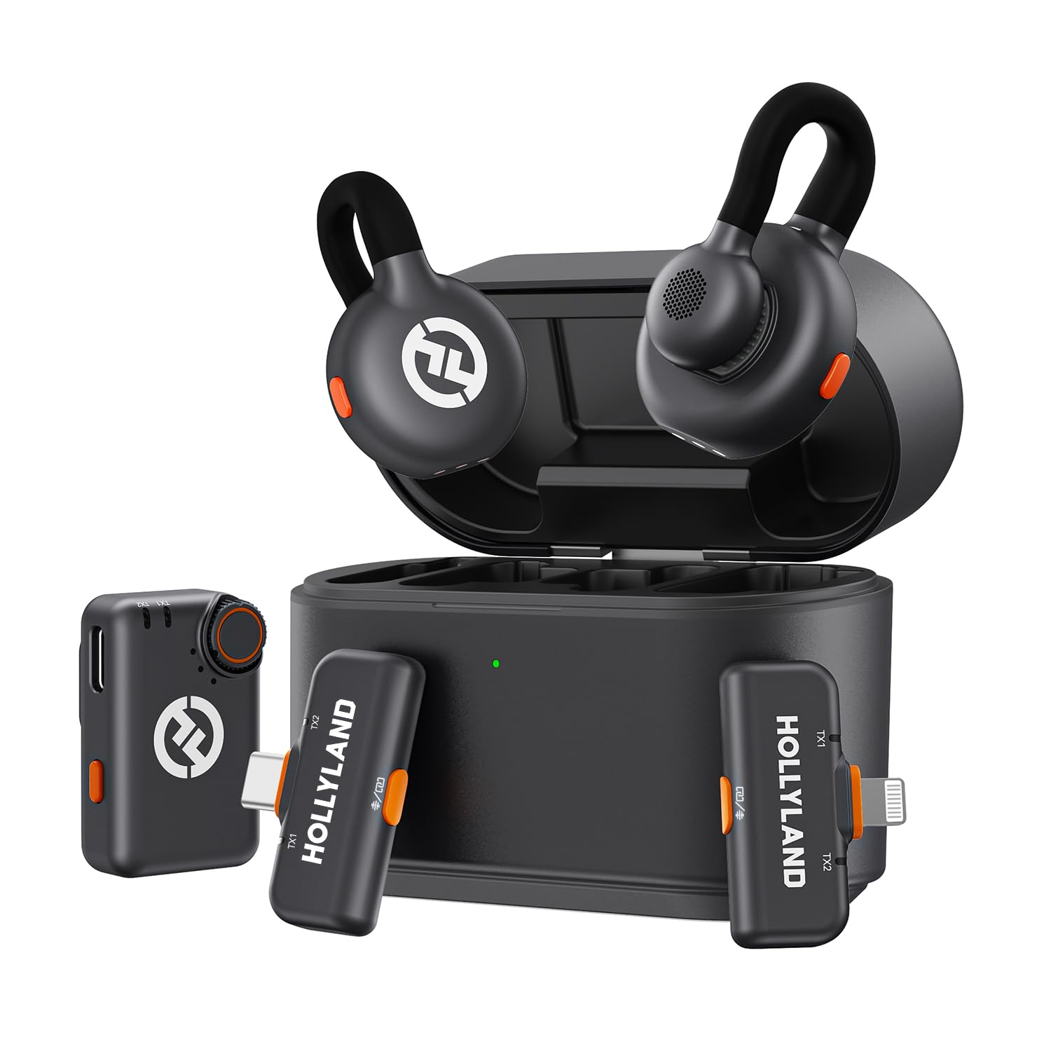 Amazon | Hollyland Lark M2S Ultimate Combo (カメラ RX+USB-C RX+