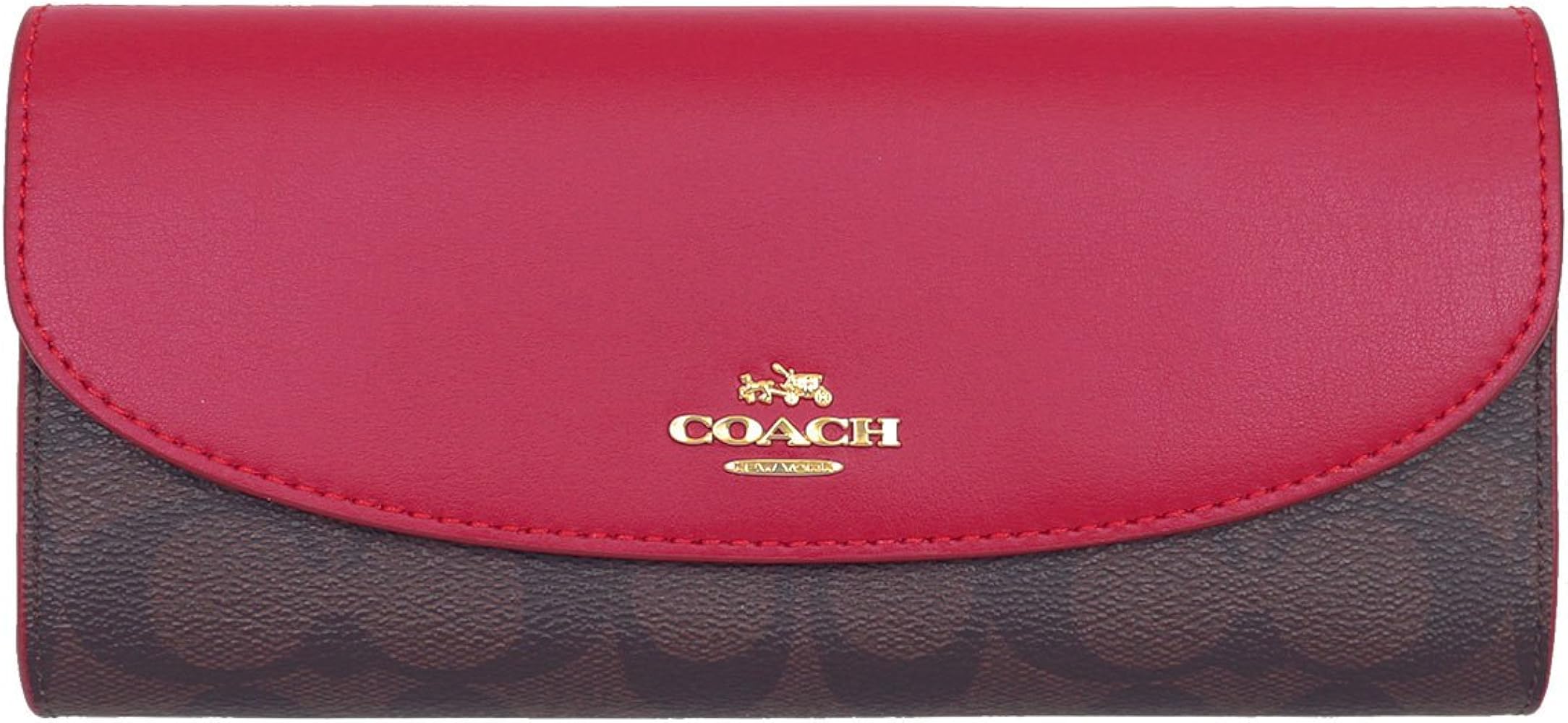 Amazon | [コーチ] COACH 財布 (長財布) F54022 ブラウン×トゥルー