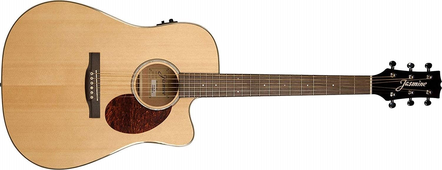 Amazon.com: Jasmine JD37CE-NAT Dreadnought Acoustic Electric