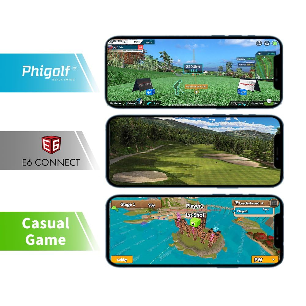 Amazon | PHIGOLF Phigolf2 ゴルフシミュレーター スイングスティック
