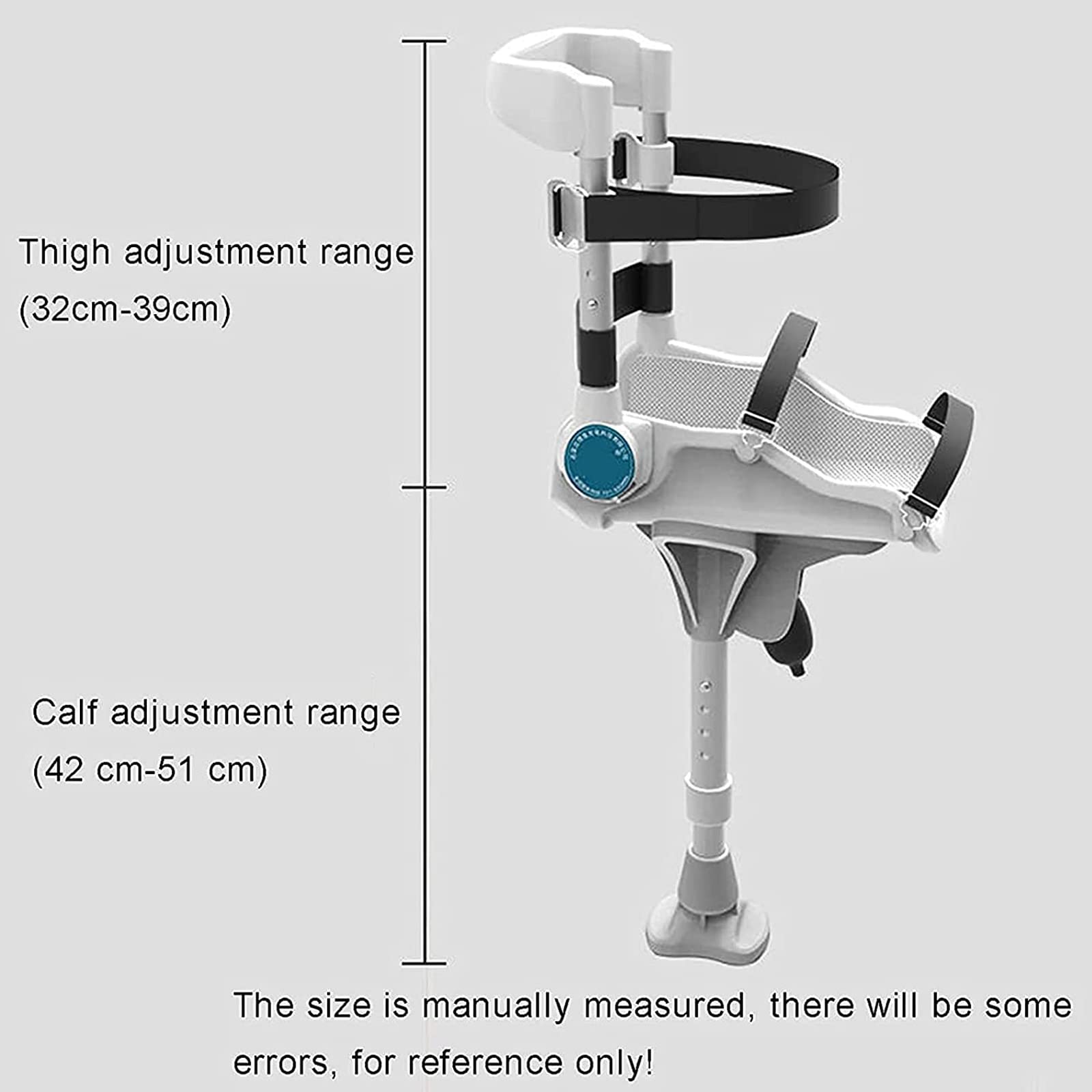 Amazon.co.jp: ハンズフリー松葉杖、痛みのない膝松葉杖、松葉杖の代替
