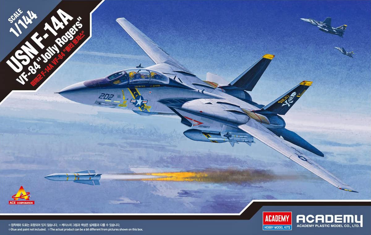 Amazon | アカデミー 1/144 アメリカ海軍 F-14Aトムキャット VF-84