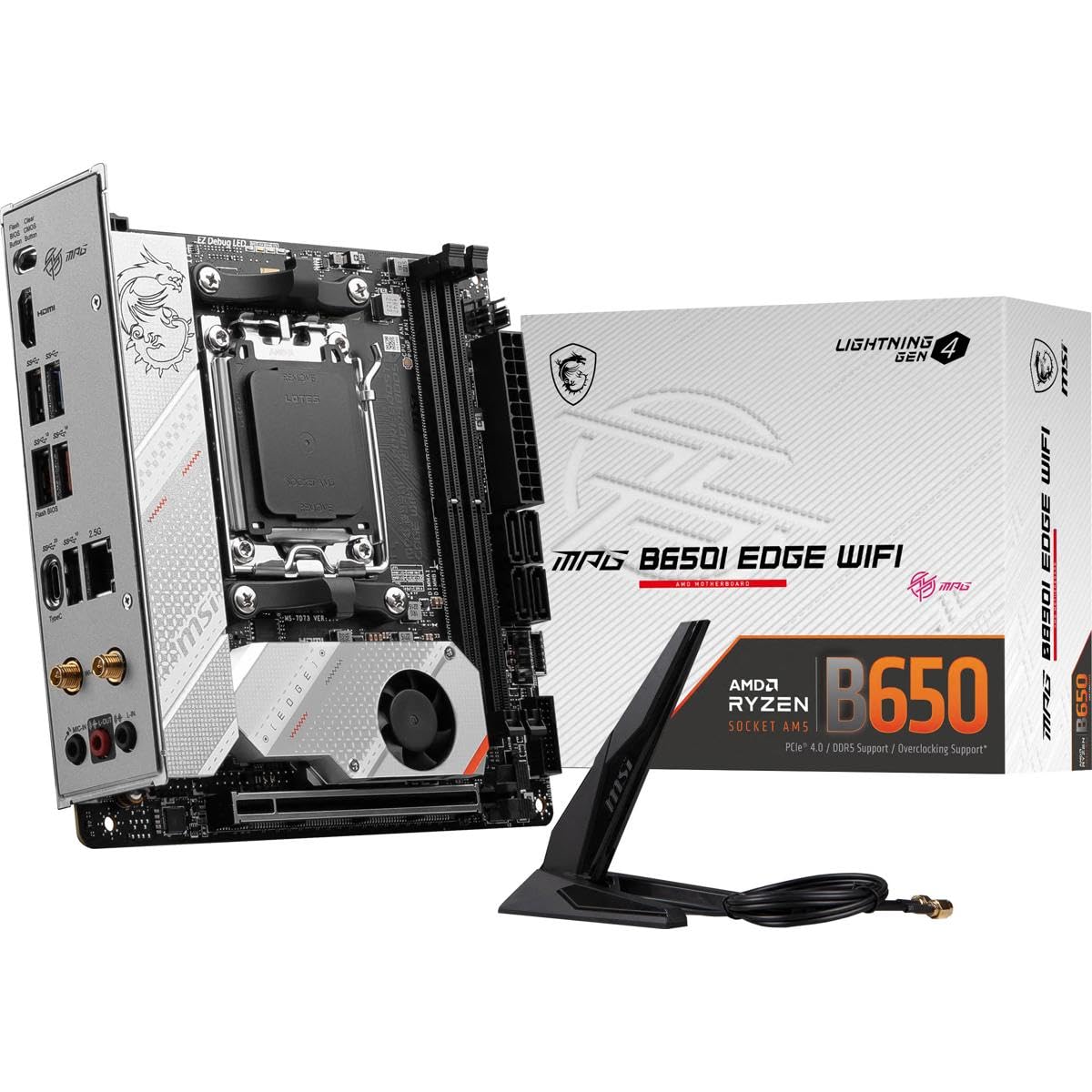 Amazon.com: MSI MPG B650I Edge WiFi Gaming Motherboard (AMD Ryzen