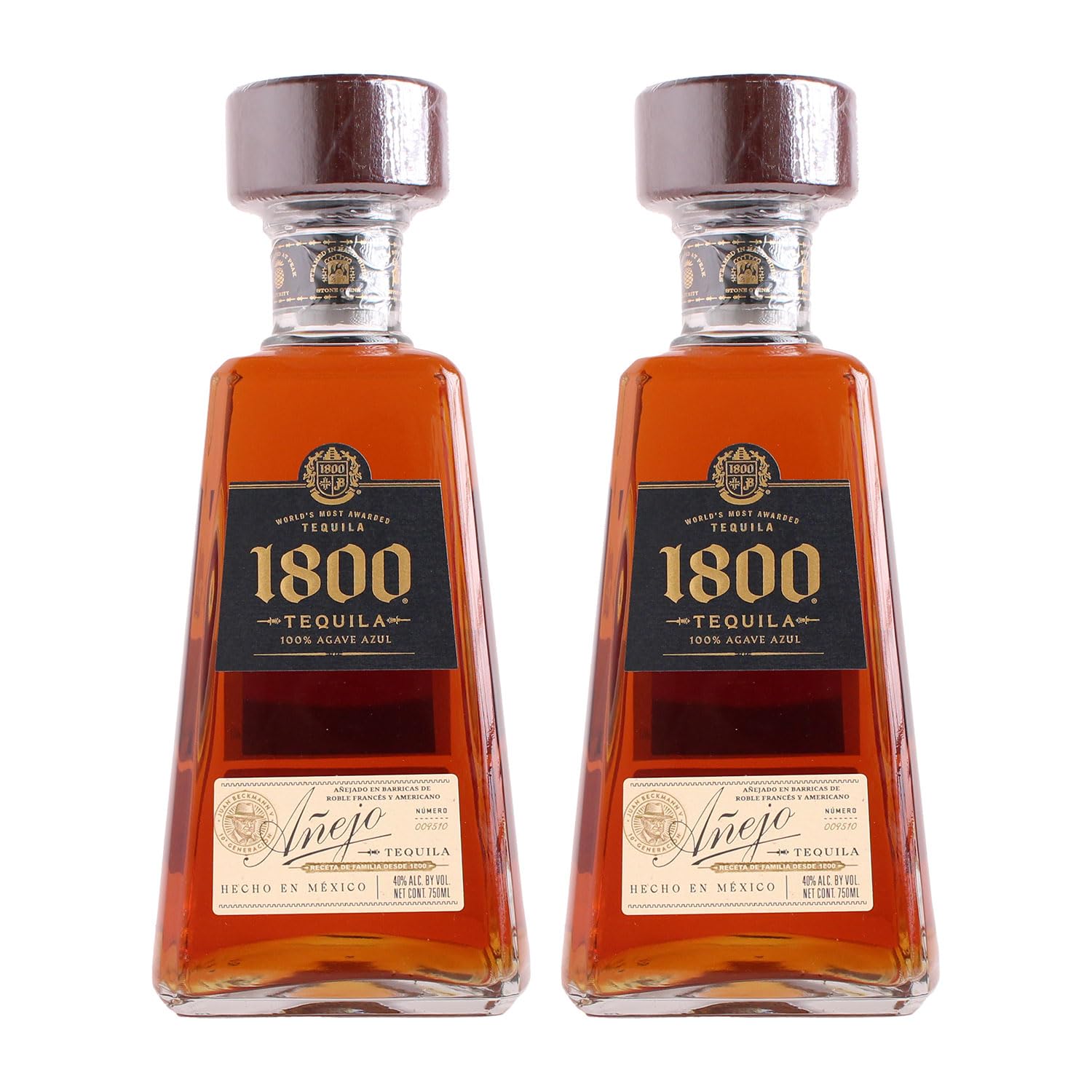 Amazon.co.jp: クエルボ 1800 アネホ 40％ 2本セット [ テキーラ